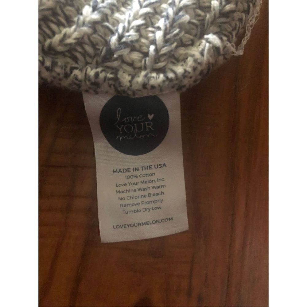 Love your melon slouch beanie 100 cotton - Picture 5 of 7